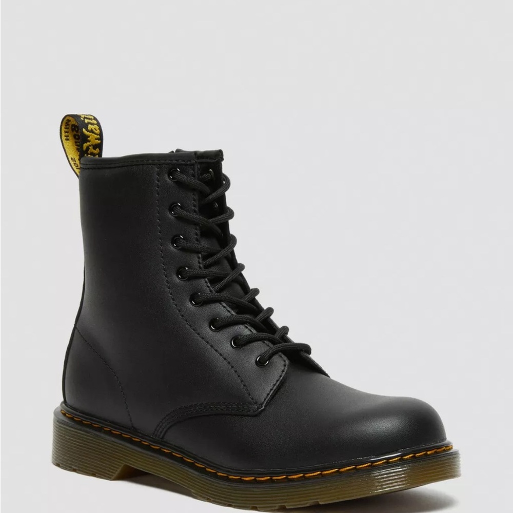 Dr Martens JUNIOR 1460 SOFTY T LEATHER LACE UP BOOTS